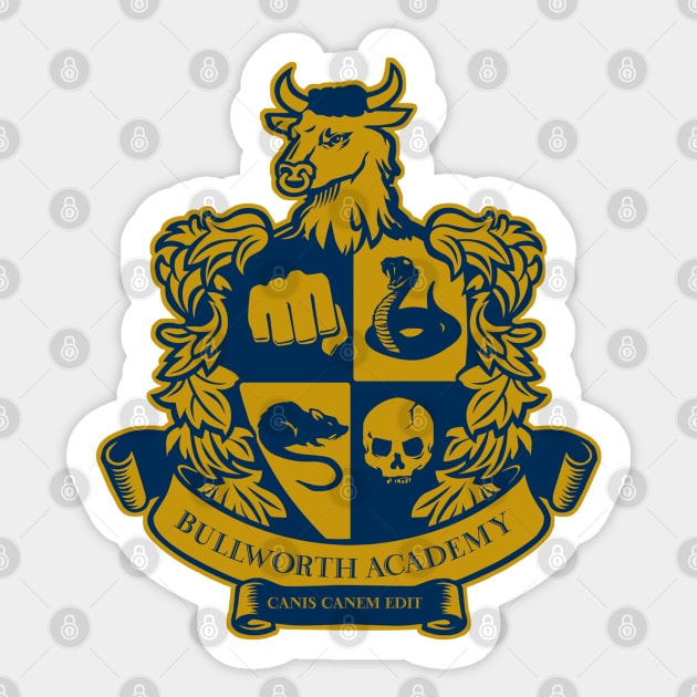 Bully - Bullworth Academy Emblem Sticker by Reds94